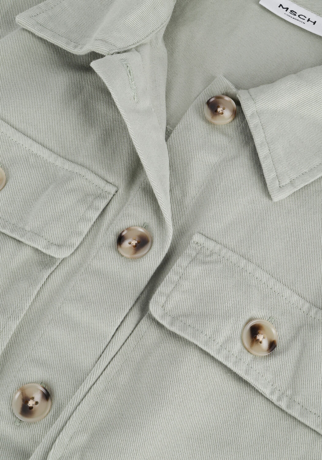 Groene MSCH COPENHAGEN Gilet JOLINA WAISTCOAT - large