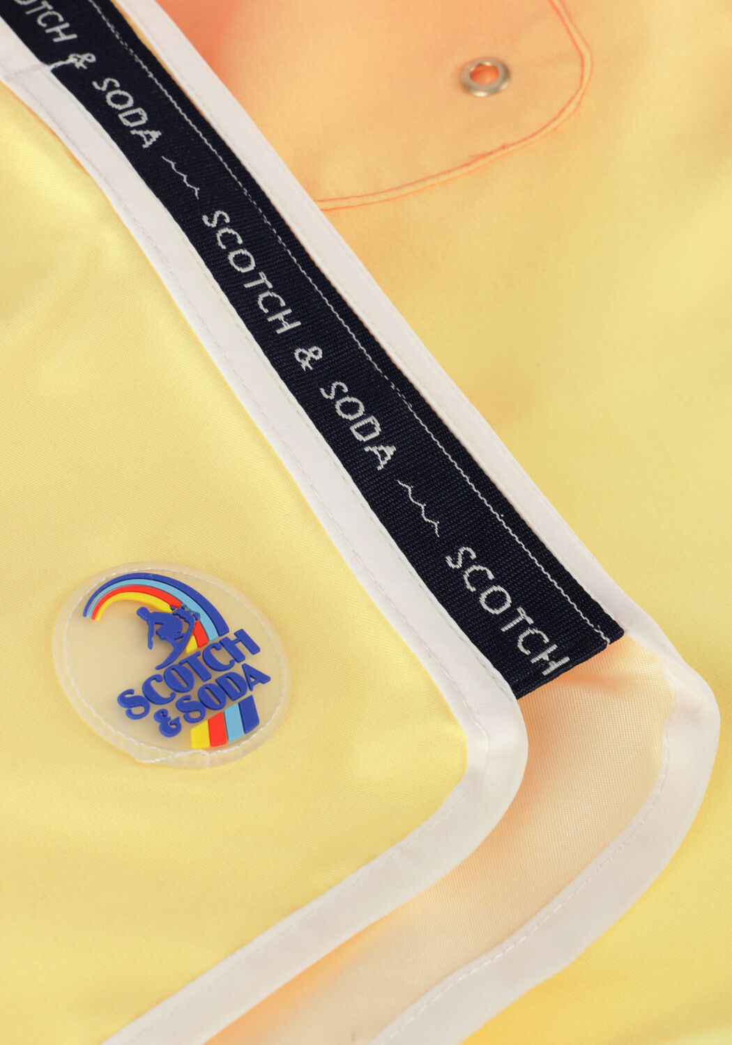 Gele SCOTCH & SODA Zwembroeken MAGIC SWIMSHORTS - large