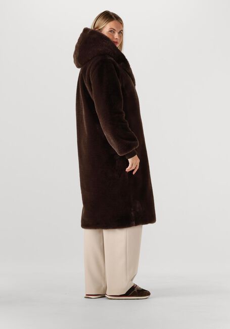 Bruine MOSCOW Faux fur jas 08-08-EVELYN-3 - large
