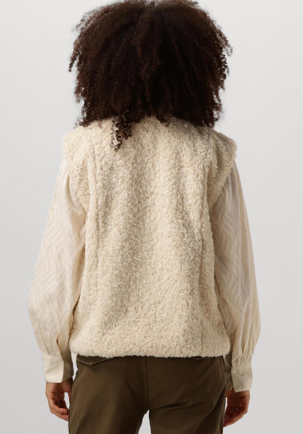CIRCLE OF TRUST Dames Blazers Ariana Gilet Ecru