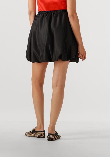 Zwarte Y.A.S. Minirok YASBOBBIE HW BUBBLE HEM SKIRT - large