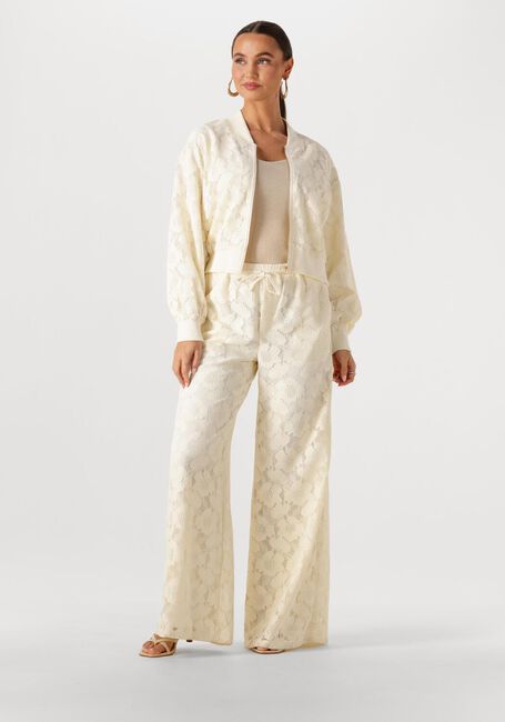 Creme AMAYA AMSTERDAM Wijde broek JULES - large