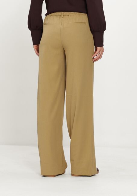 Zand OBJECT Wijde broek OBJLISA WIDE PANT - large