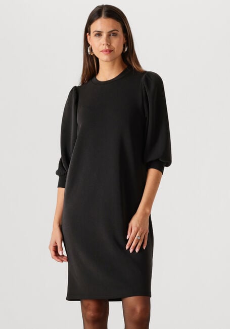 Zwarte SELECTED WOMEN Mini jurk SLFTENNY 3/4 SHORT SWEAT DRESS - large