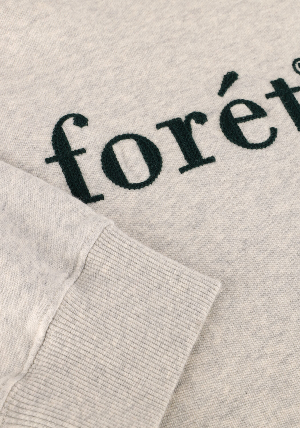 Lichtgrijze FOR&Eacute;T Sweater BOAT SWEATSHIRT - large