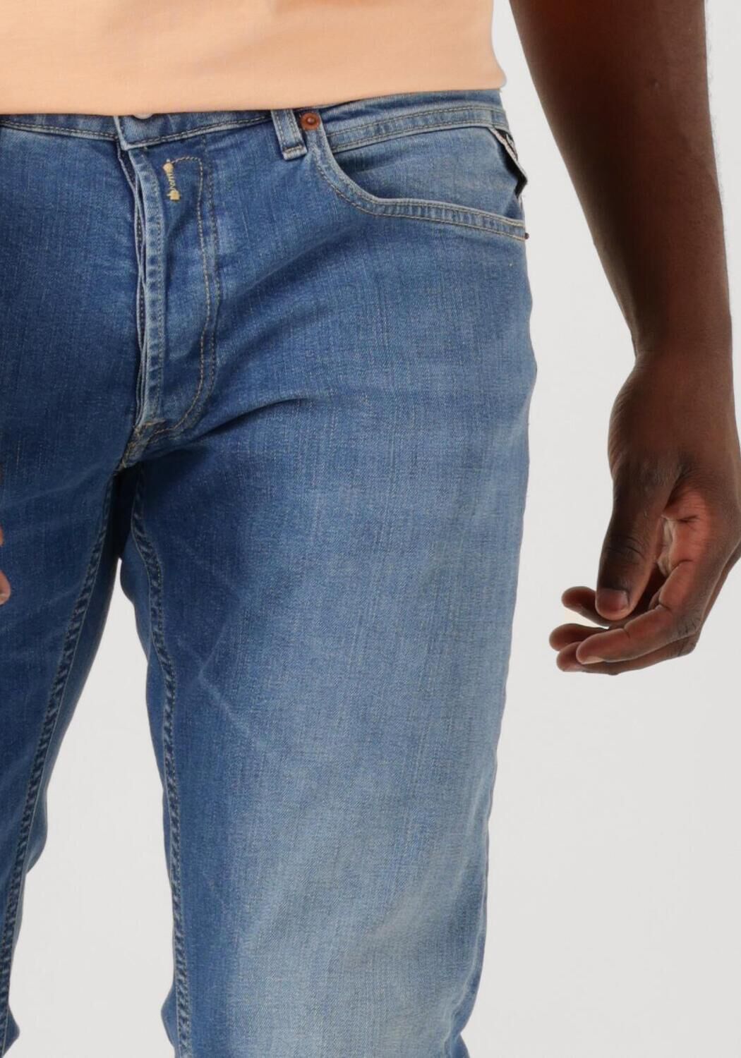 REPLAY Heren Jeans Grover Pants Blauw