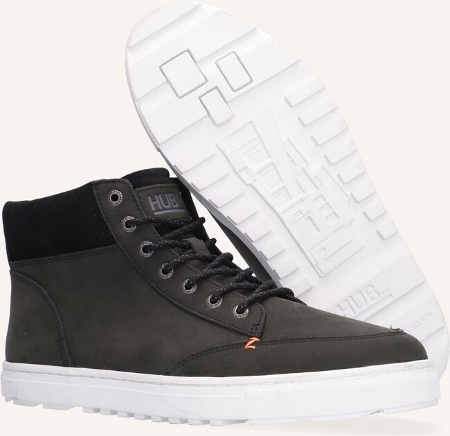 Zwarte HUB Hoge sneakers GLASGOW Zwarte HUB Hoge sneakers GLASGOW - large