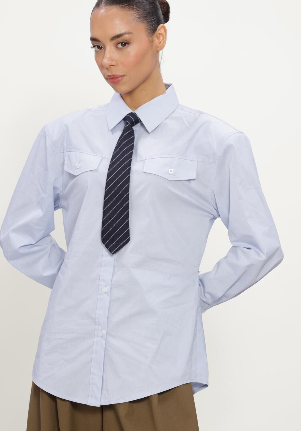 Blauwe JANICE Blouses RIX - large