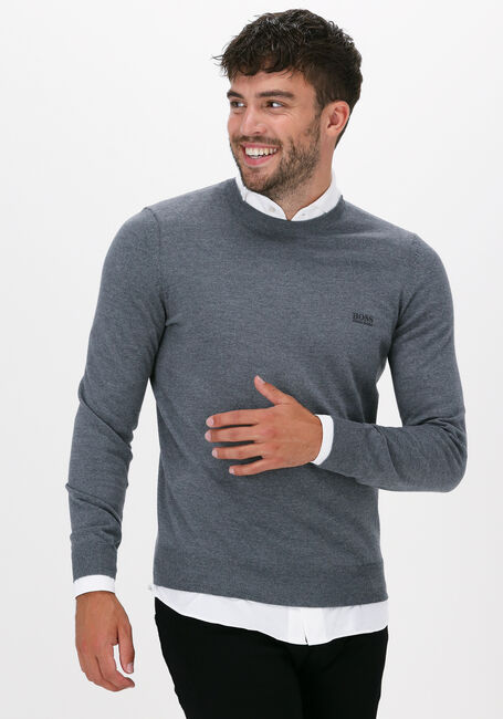 Grijze BOSS Trui BOTTO-L 10237297 - large