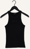 Zwarte COLOURFUL REBEL Top SACHI RIB TANKTOP Zwarte COLOURFUL REBEL Top SACHI RIB TANKTOP - medium