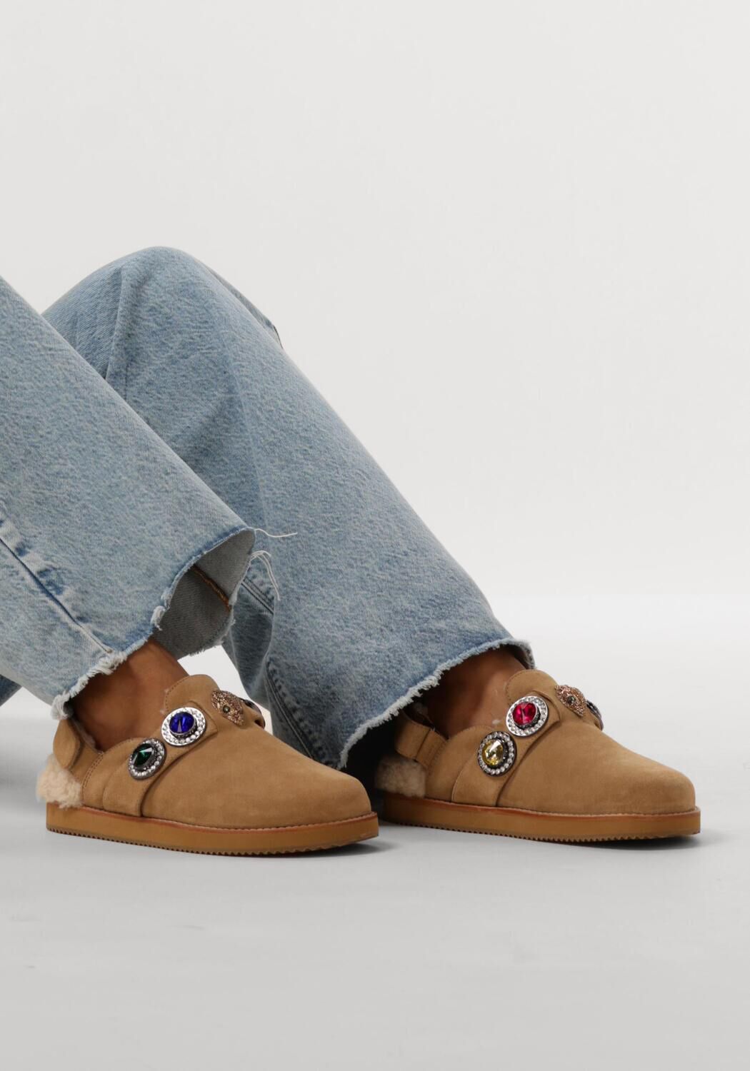 Beige KURT GEIGER LONDON Instappers OCTAVIA CASUAL MULE - large