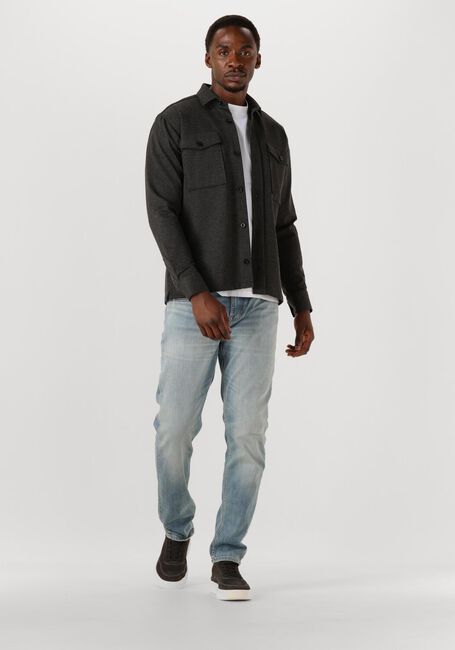 Donkergrijze GENTI Overshirt MIDTOWN RELAXED FIT - large