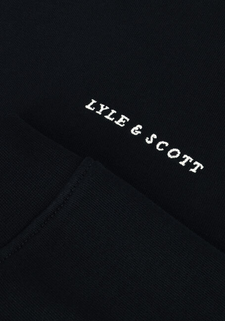 Donkerblauwe LYLE & SCOTT Truien/vesten SCRIPT EMBROIDERED HOODIE - large