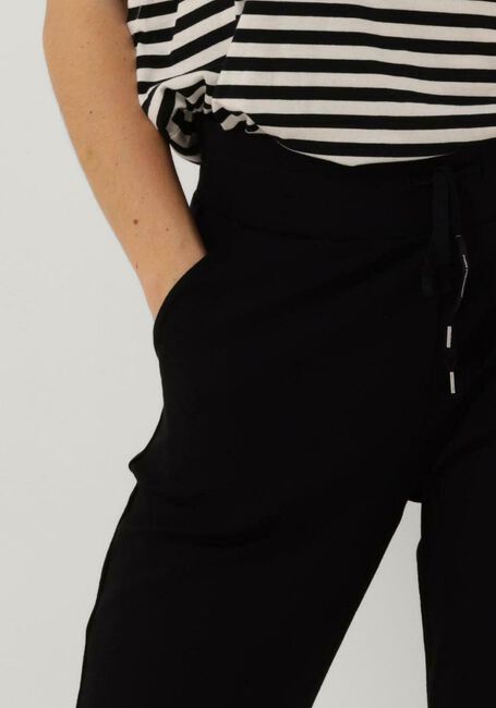 Zwarte 10DAYS Pantalon HIGH WAIST JOGGER - large