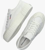 Witte SUPERGA Lage sneakers 2631 STR. PLATFORM W-W - medium