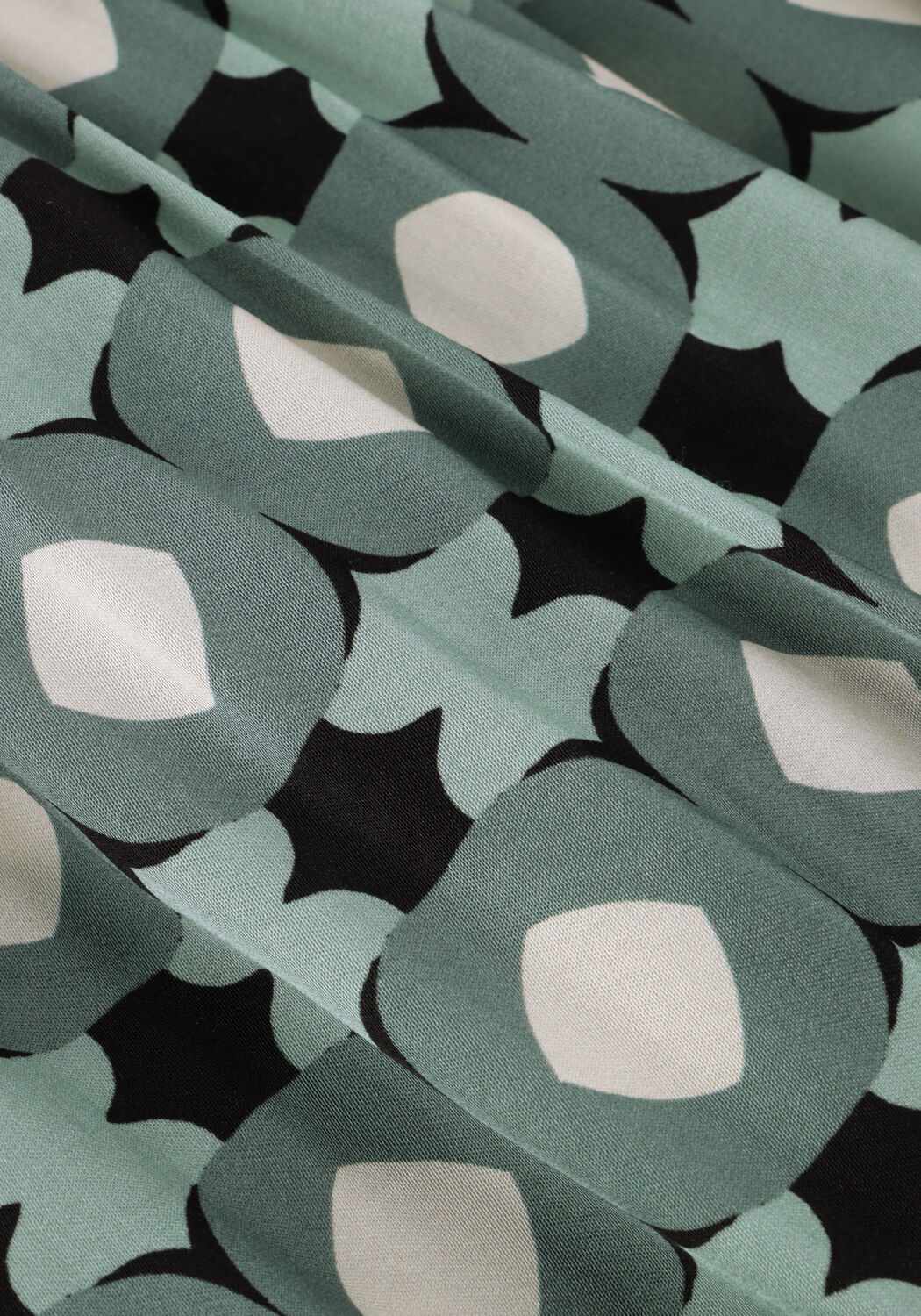 Groene STUDIO ANNELOES Blouses Lorina circle blouse - large