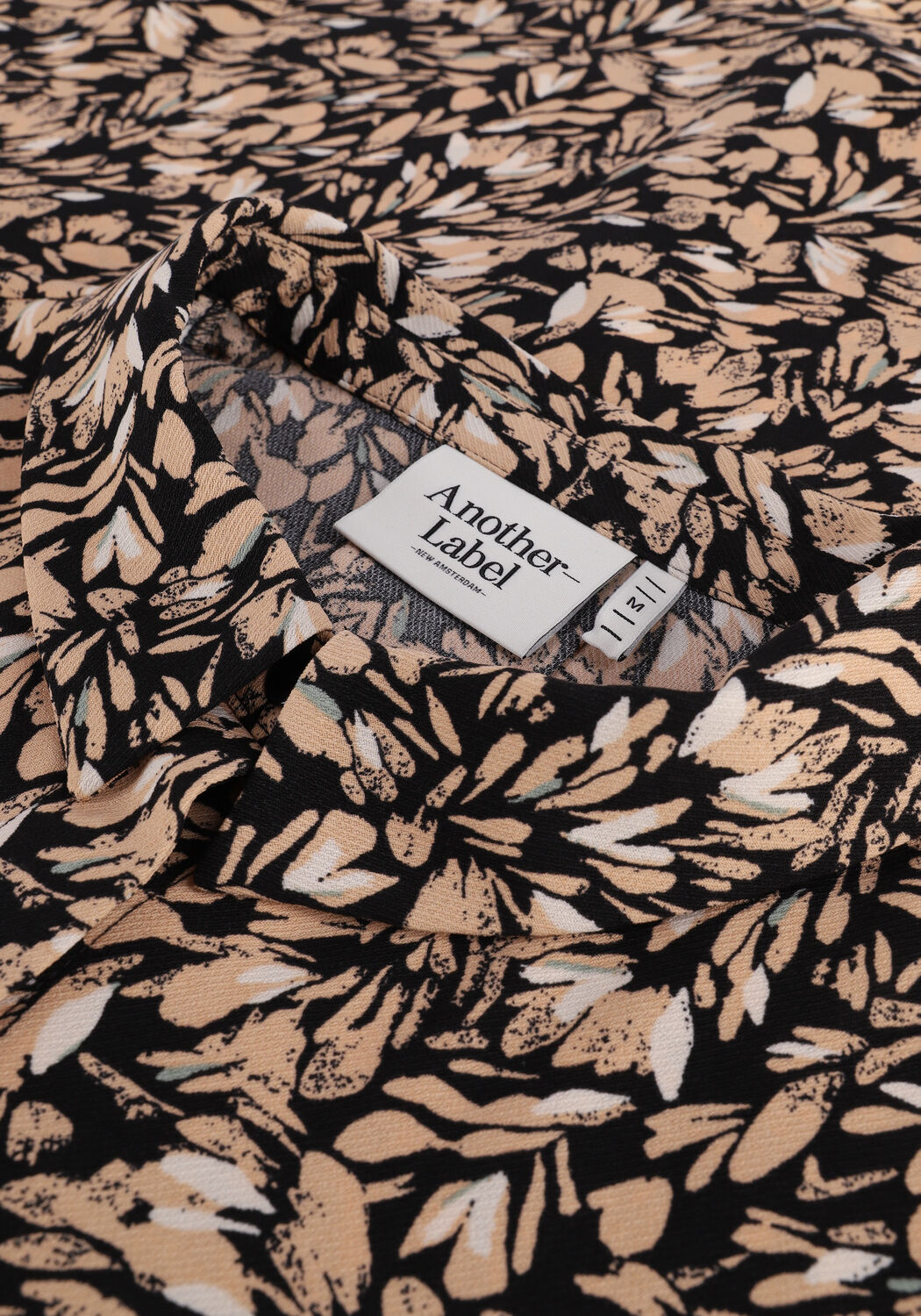 Gele ANOTHER LABEL Blouses DREISER FLORAL SHIRT - large