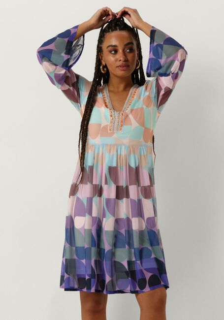Multi ANA ALCAZAR Mini jurk DRESS DECO - large