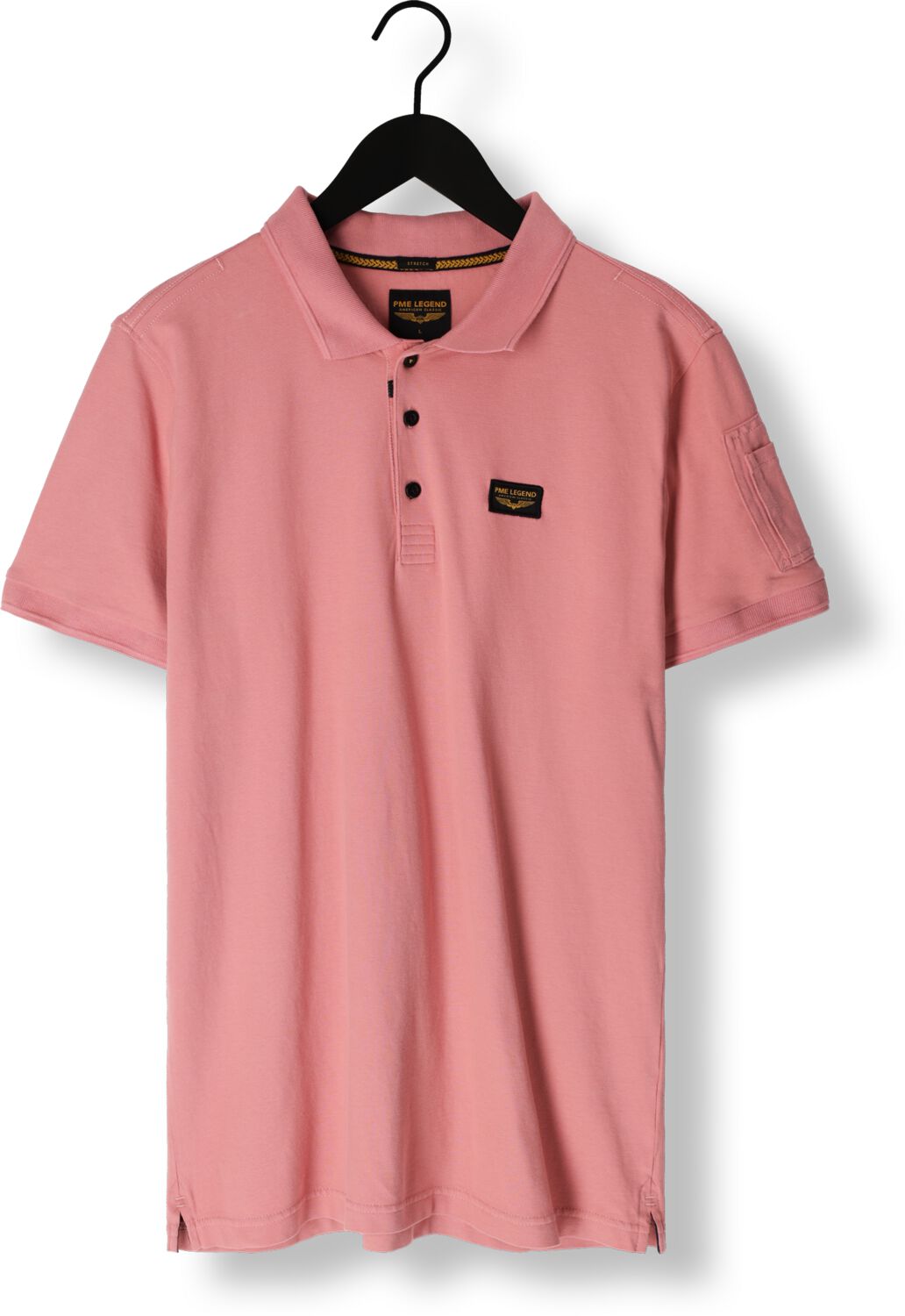 PME LEGEND Heren Polo's & T-shirts Short Sleeve Polo Trackway Roze