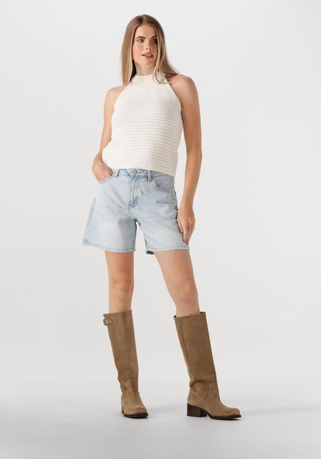 Lichtblauwe WITHBLACK Shorts WBLKAROLINA DENIM SHORT - large