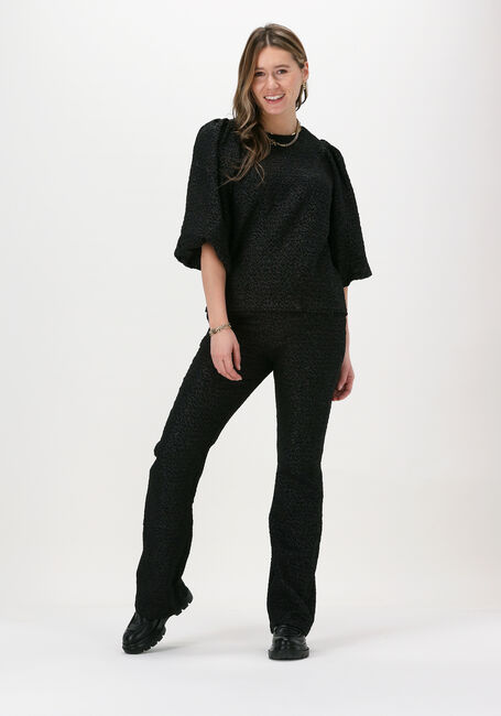 Zwarte CO'COUTURE Flared broek YOYO PANTS - large