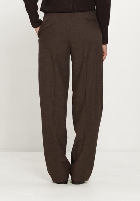 Bruine SELECTED WOMEN Pantalon SLWRELAXED SIGNE MW PANT - large