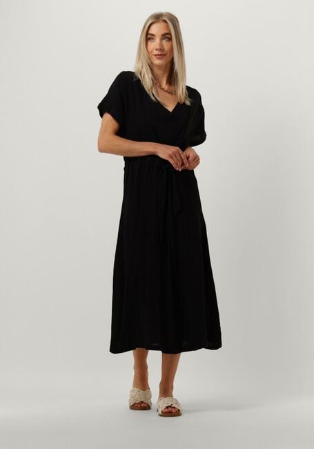 Zwarte MINUS Midi jurk HEMMA MIDI DRESS 2 - large