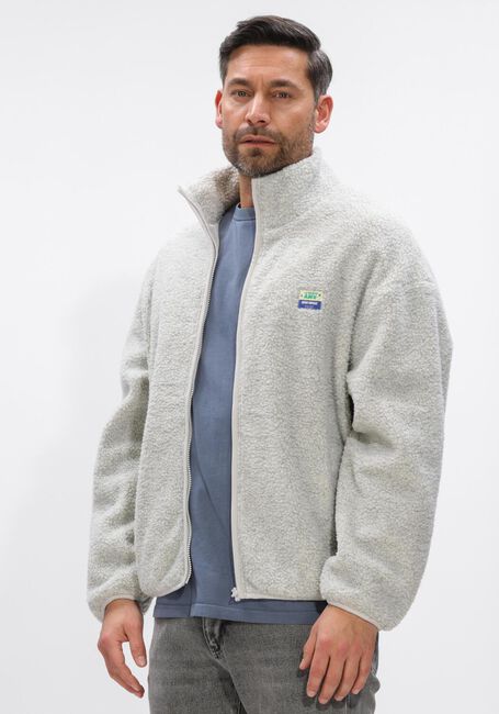 Lichtgrijze AMERICAN VINTAGE Vest HOKTOWN ZIP - large