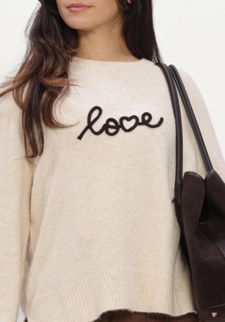 Beige GRACE & MILA Trui PULLOVER - large