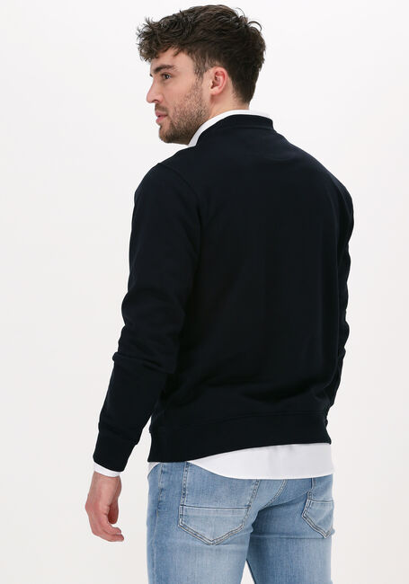 Donkerblauwe SCOTCH & SODA Trui FELPA CREWNECK SWEATSHIRT - large