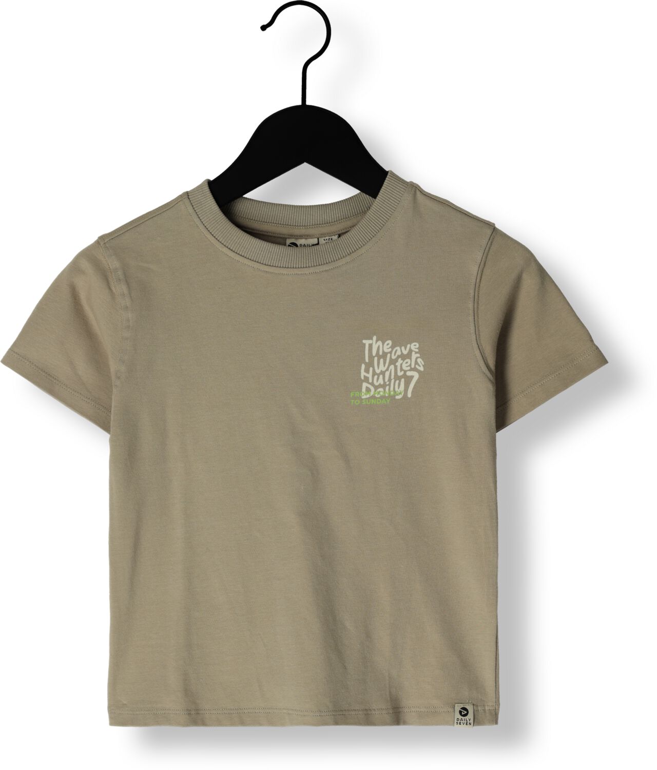 DAILY7 Jongens Polo's & T-shirts T-shirt Print Beige