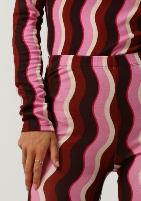 Paarse CATWALK JUNKIE Flared broek TR RIDE THE WAVE - large