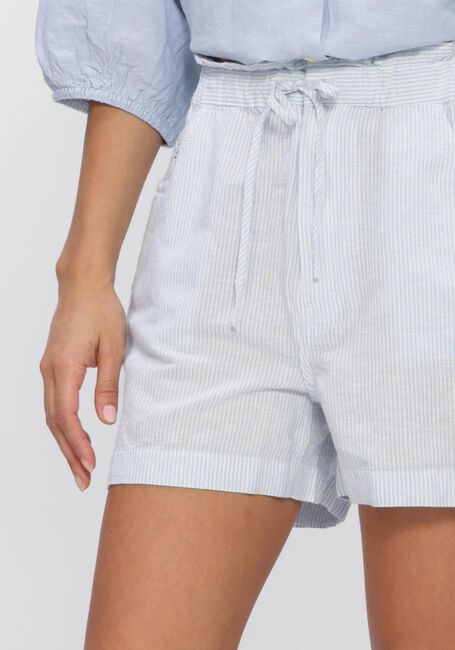 Lichtblauwe TOMMY JEANS Korte broek TJW ESSENTIAL LINEN SHORTS - large