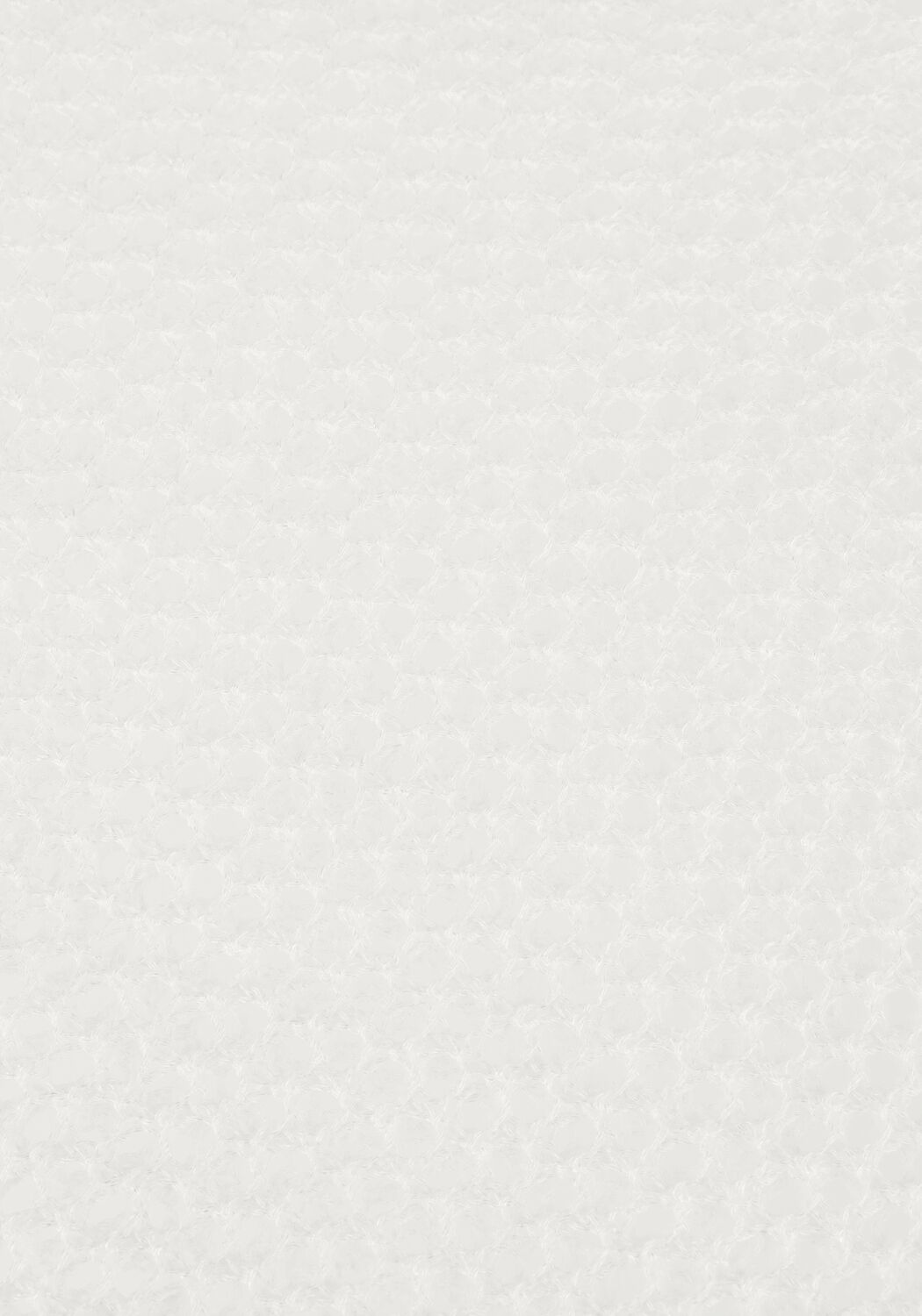 Witte RESORT FINEST Trui CROCHET SWEATER - large