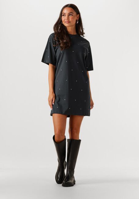 Donkergrijze REFINED DEPARTMENT Mini jurk BELLA - large