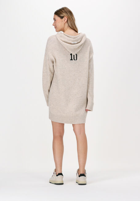 Beige 10DAYS Mini jurk HOODIE SOFT KNIT - large