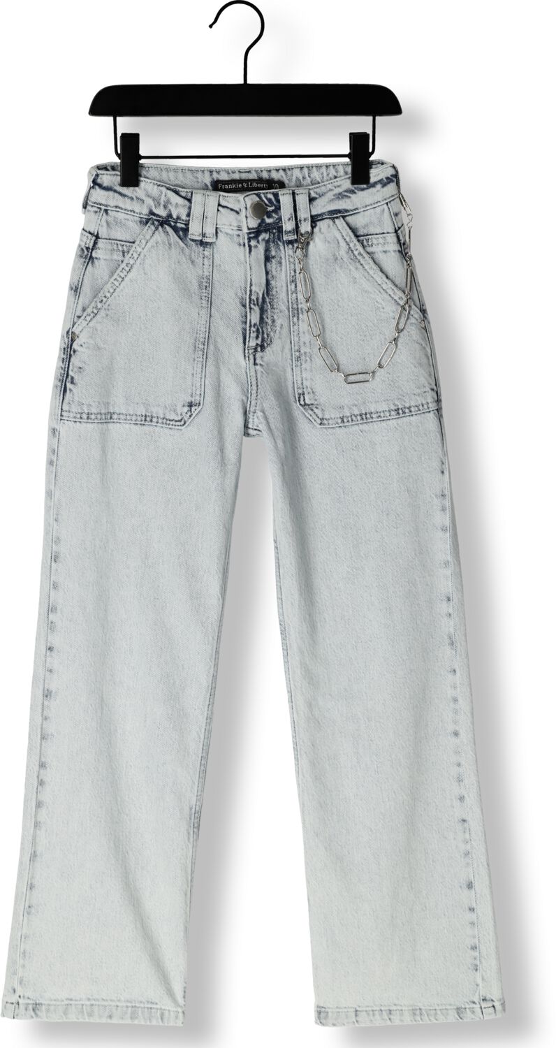 FRANKIE & LIBERTY Meisjes Jeans Frankie Straight Leg Lichtblauw