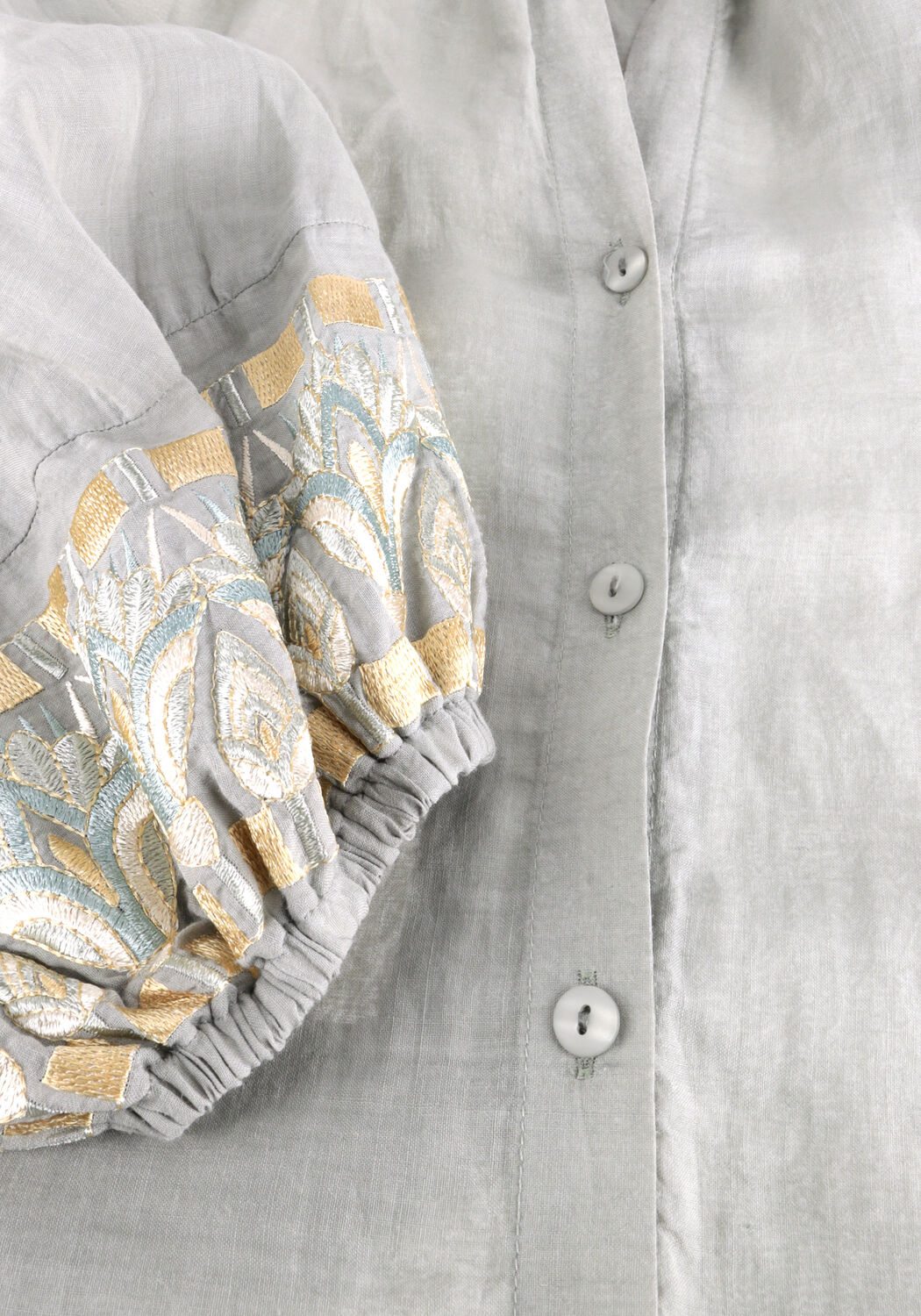 Grijze GREEK ARCHAIC KORI Jurken S26K-4075057 - large