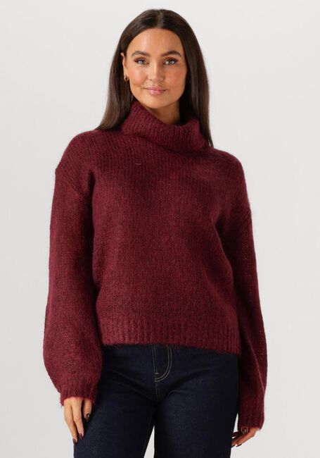 Bordeaux Y.A.S. Trui YASLAMBI LS KNIT ROLLNECK PULLOVER - large