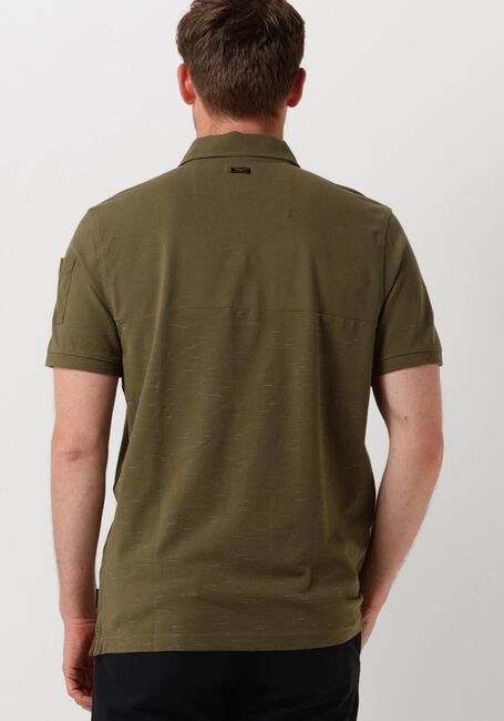 Groene PME LEGEND Polo SHORT SLEEVE POLO CARGO INJECTED BLOCK - large