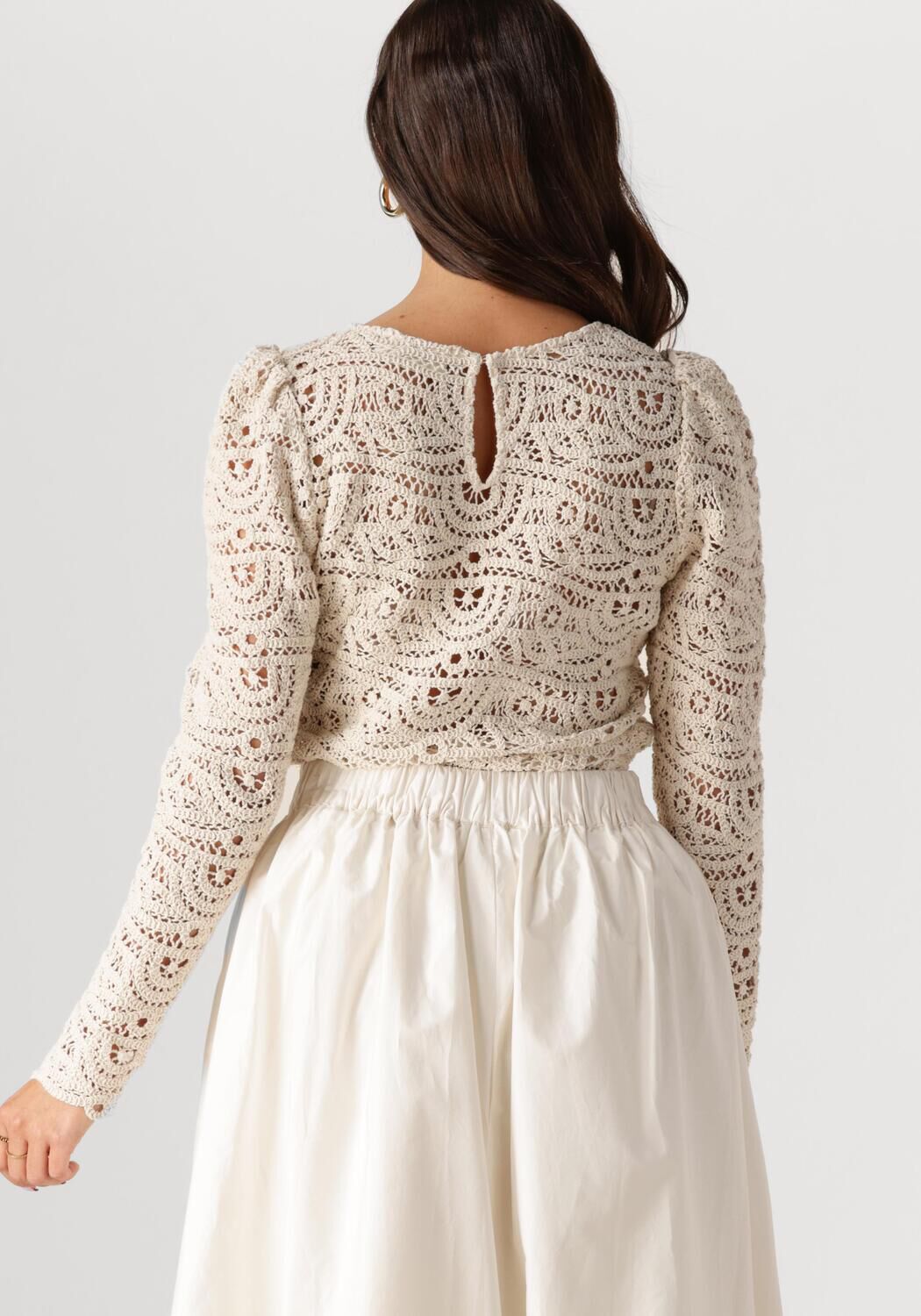 COPENHAGEN MUSE Dames Truien & Vesten Karla Blouse Beige