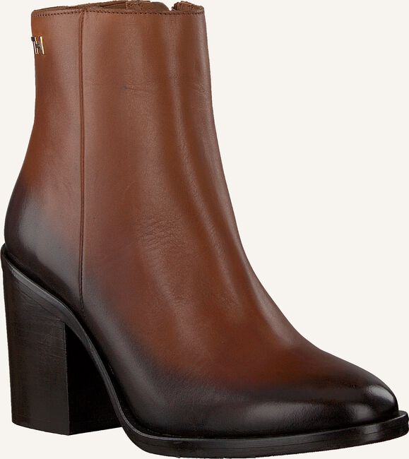 Cognac TOMMY HILFIGER Enkellaarsjes SHADED HIGH HEEL Cognac TOMMY HILFIGER Enkellaarsjes SHADED HIGH HEEL - large