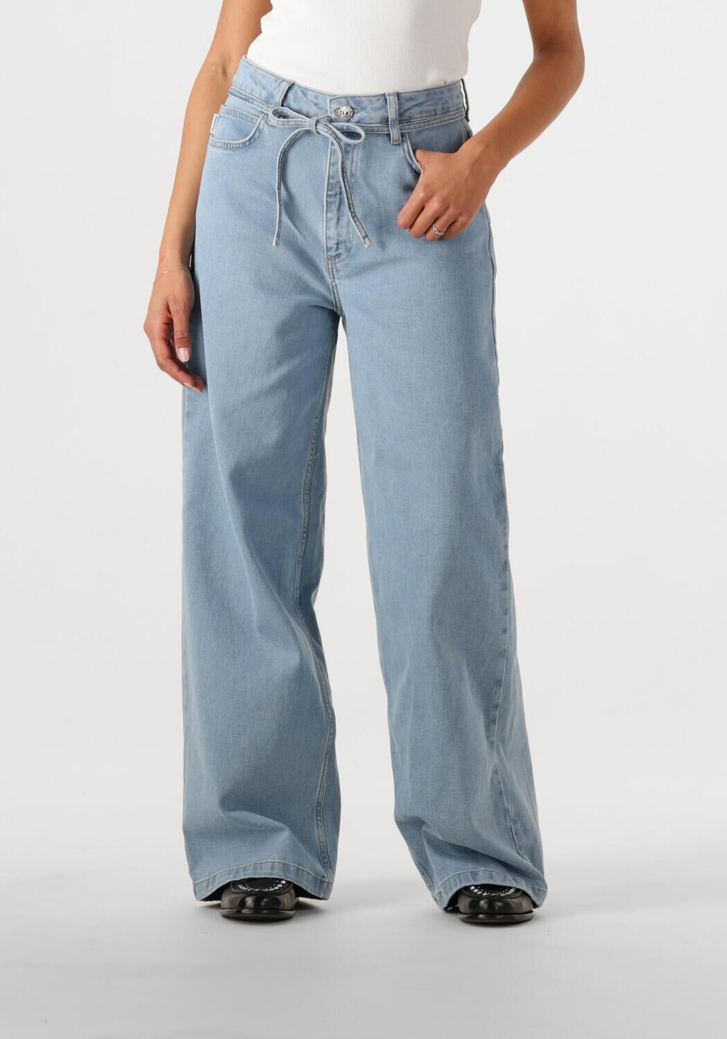 MODSTRÖM Modström Dames Jeans Isoldemd Solid Pants Blauw