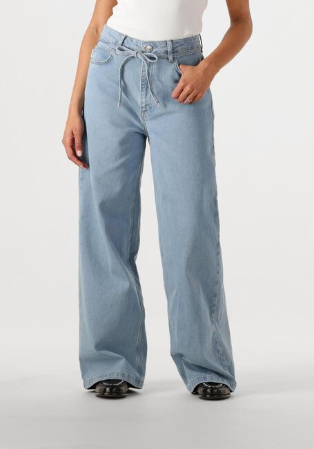Blauwe MODSTRÖM Wide jeans ISOLDEMD SOLID PANTS - large