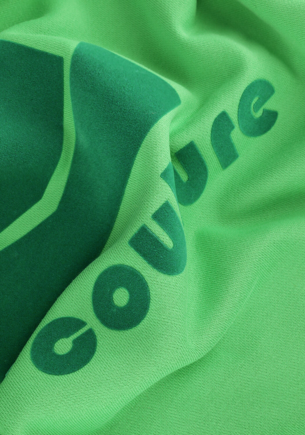 Groene CO'COUTURE Trui NEW COCO FLOC SWEAT - large