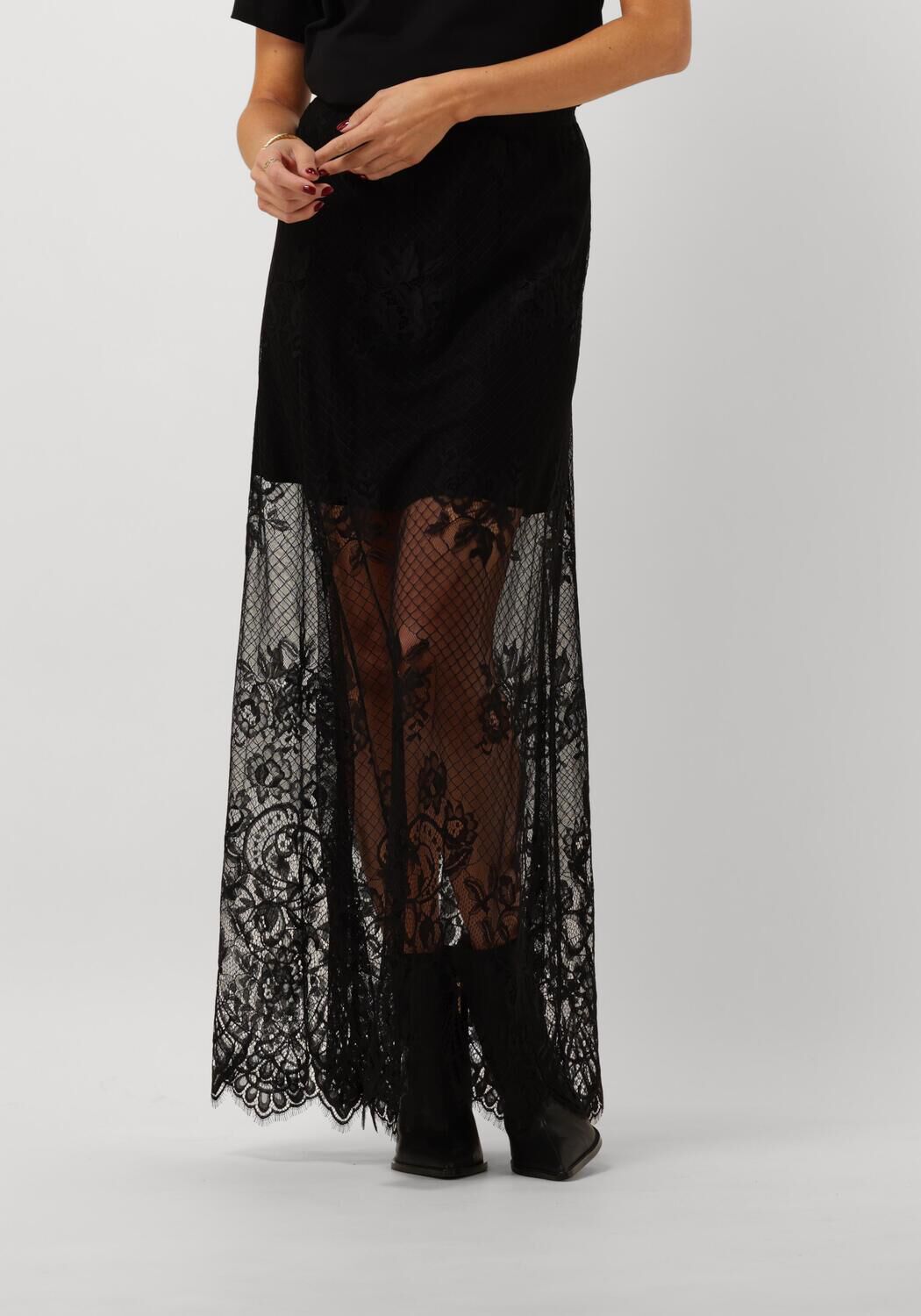 GESTUZ Dames Rokken Laicagz Skirt Zwart