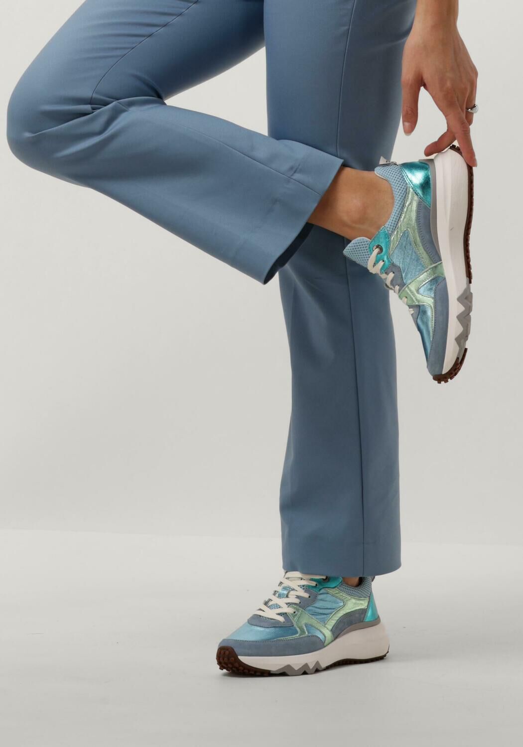 Blauwe FLORIS VAN BOMMEL Lage sneakers SFW-10111 - large