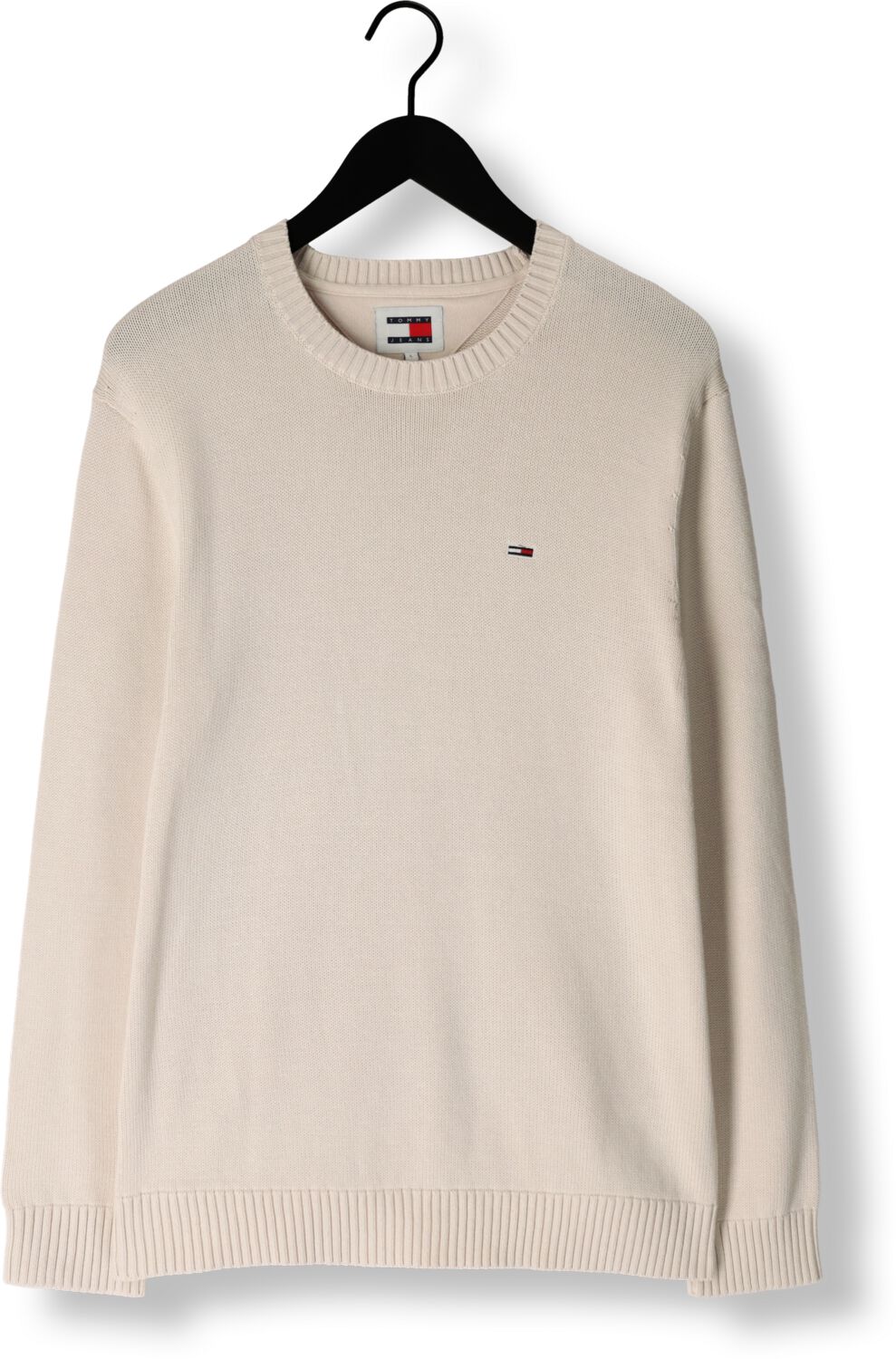 TOMMY JEANS Heren Truien & Vesten Tjm Slim Essntls C-neck Sweater Beige