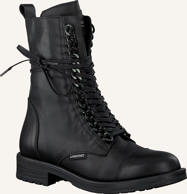 Zwarte VINGINO Veterboots LORY Zwarte VINGINO Veterboots LORY - large
