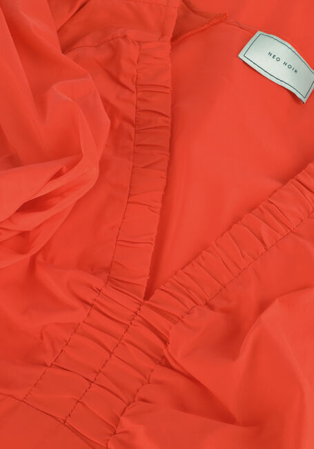 Oranje NEO NOIR Mini jurk ILLANA POPLIN DRESS - large